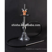 Superior calidad medio cachimba de acero inoxidable vástago fumar shisha